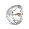 Cruiser 6-1/2" H4 headlamp. Side mount. Chrome -