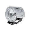 Haswell, 2.75" spotlamp. High beam. Black, silver cover -