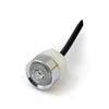 Mono LED taillight insert. Chrome - Universal