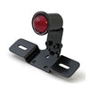 Old School LED taillight, Type 3. Black. Red lens -