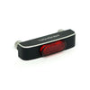 Conero mini LED taillight. Black. Red lens -