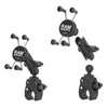 RAM Mounts, Low Profile X-Grip with Tough-Claw™ Base. Small -
