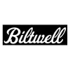 Biltwell Script sticker white 12" - Almost everywhere
