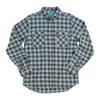 Biltwell Pacific flannel shirt grey/agave/black - Size L