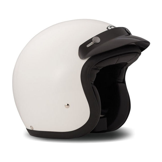 full face motorcycle helmet with peak DMD HELMET PEAK