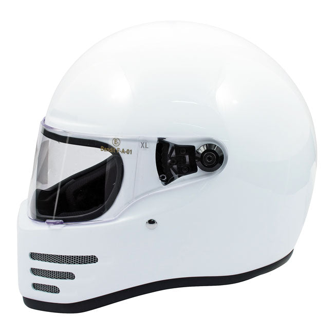 bandit fighter motorcycle helmet BANDIT FIGHTER HELMET, WHITE, S