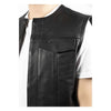 John Doe MC Outlaw leather vest black - ale size 4XL
