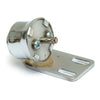 Mechanical brake light switch, rear. Chrome - 75-76 XL (NU)