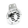 4" custom horn. 6-Volt. Horizontal slotted. Chrome -