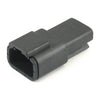 NAMZ, Deutsch DTM connector. Black, receptacle, 3-pins -