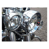 Recessed trim ring. 7" headlamp. Chrome - 94-17(NU)FLS/S/TF/TFB/TFBS, FLSTN; 15-21 FLRT Freewheeler Trike