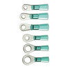 Standard Co, Ring terminal connectors #6. Blue -
