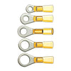 Standard Co, Ring terminal connectors #10. Yellow -