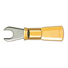 Standard Co, Spade terminal connectors #10. Yellow -