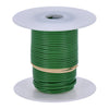Wire on spool, 18 gauge. 100 ft. Green -