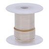 Wire on spool, 18 gauge. 100 ft. White -
