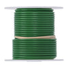 Wire on spool, 14 gauge. 100 ft. Green -