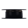 Wire on spool, 10 gauge. 100 ft. Black -