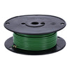 Wire on spool, 10 gauge. 100 ft. Green -