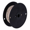 Wire on spool, 10 gauge. 100 ft. White -