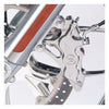 PM, 6-p 112x6B caliper. Bolt-on, 11.5" left front. Polished - 00-14 Softail (excl. FXSTS); 00-17 Dyna; 00-07 Touring; 00-13 XL; 02-05 V-Rod (excl. VRSCR) (NU)