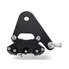PM, rear 4-p caliper bracket, 11.5". Black - Universal with 11.5" rotor and 3/4" axle