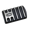 Covingtons, aluminum brake pedal. Black - 86-17 FL Softail; 80-23 FLT/Touring; 12-16(NU)Dyna FLD Switchback