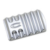 Covingtons, aluminum brake pedal. Chrome - 86-17 FL Softail; 80-23 FLT/Touring; 12-16(NU)Dyna FLD Switchback