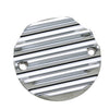 Covingtons, point cover. Finned, chrome - 70-99(NU)B.T. (excl. TC); 04-22 XL (excl. 08-12(NU)XR1200)