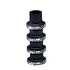 Covingtons, Finned shift/brake peg. Black Diamond Edge - Most H-D (5/16-24 threads)