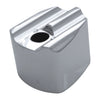 Covingtons, Touring Finned ignition switch cover. Chrome - 93-13 FLT/TOURING(NU) (EXCL ROAD KING)