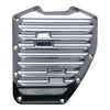 Covingtons, billet cam cover. Chrome, finned - 01-17(NU)Twin Cam; S&S T-series engines