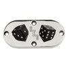 HKC INSPECTION COVER LUCKY DICE - 99-06 TCA/B (EXCL 2006 DYNA)