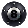 HKC point cover 5-hole. Eight Ball, black - 99-17 Twin Cam (NU)