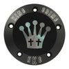 HKC point cover 5-hole. King Crime, black - 99-17 Twin Cam (NU)
