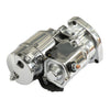 Spyke, starter motor 1.4KW. Polished - 94-06 B.T. (excl. 2006 Dyna) (NU)