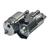 Spyke, starter motor 1.4KW. Polished - 81-22 all XL; 08-12(NU)XR1200