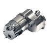 Spyke, starter motor 1.4KW. Polished - 80-86 FXWG, FXSB; 84-E86 FXST; 1982 Classic; 83-85 FLH; 80-84 B.T. (excl. 80-84 FLT, FXR). Fine gear, models with rear belt (NU