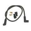 Spyke, 7mm spark plug wire set, universal. Black - All H-D with upto 1999 style coil and electronic ignition