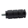 Avon shift / brake peg Velvet air, black anodized -
