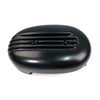 Cult-Werk, air cleaner cover. Finned - 04-20 XL with stock oval air cleaner (NU)