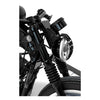 Cult-Werk, 6-piece fork tube cover kit. Gloss black - 04-22 Sportster (excl. 11-21 XL1200X/C/CX, 883L, 1200T)