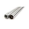 CC Eng. 41mm fork tubes, hard chrome. 24-1/4" OAL - 84-99 FXWG, FXST/C; 93-99 FXDWG; 86-99 FLST/F; 84-96 FLT, FLHT(NU)