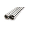 CC Eng. 41mm fork tubes, hard chrome. 20-1/4" OAL - 00-17 Softail (excl. FXSB); 00-05 FXDWG; 97-05 all FLT; 06-08 FLT non-fairing (NU)