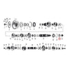 Spring washer, clutch hub nut - 91-22 XL; 08-12 XR1200 (NU)