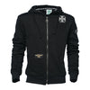 WCC OG Classic Panel zip hoodie black - Male; EU size S