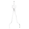 Cycle Visions Daggertude stick sissy bar 18", chrome -