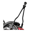 Cycle Visions Multitude Stick sissy bar 18" black -