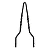 Cycle Visions Twisted Stick sissy bar 18", black -