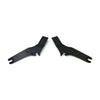Cycle Visions, detachable sissy bar side plates. Black - 09-23 Touring